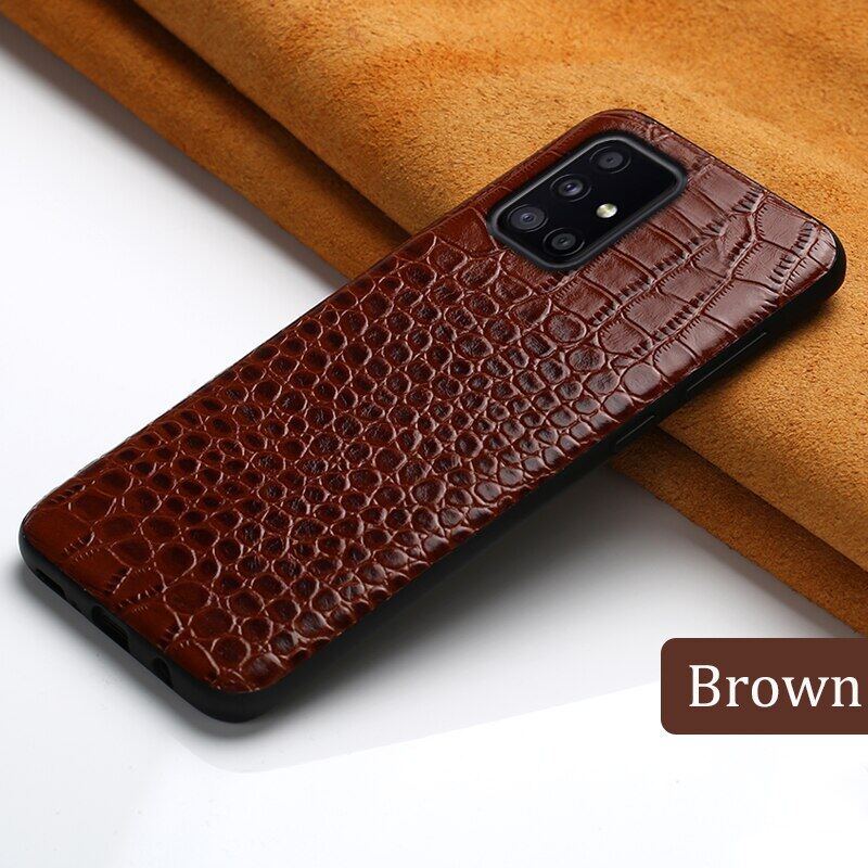 AUOVIEE Genuine Leather Cover for Samsung Galaxy S23 S22 S21 S20 FE Ultra A51 A52 5G A71 A72 A50 A21S S10 S20 Plus Note 20 10