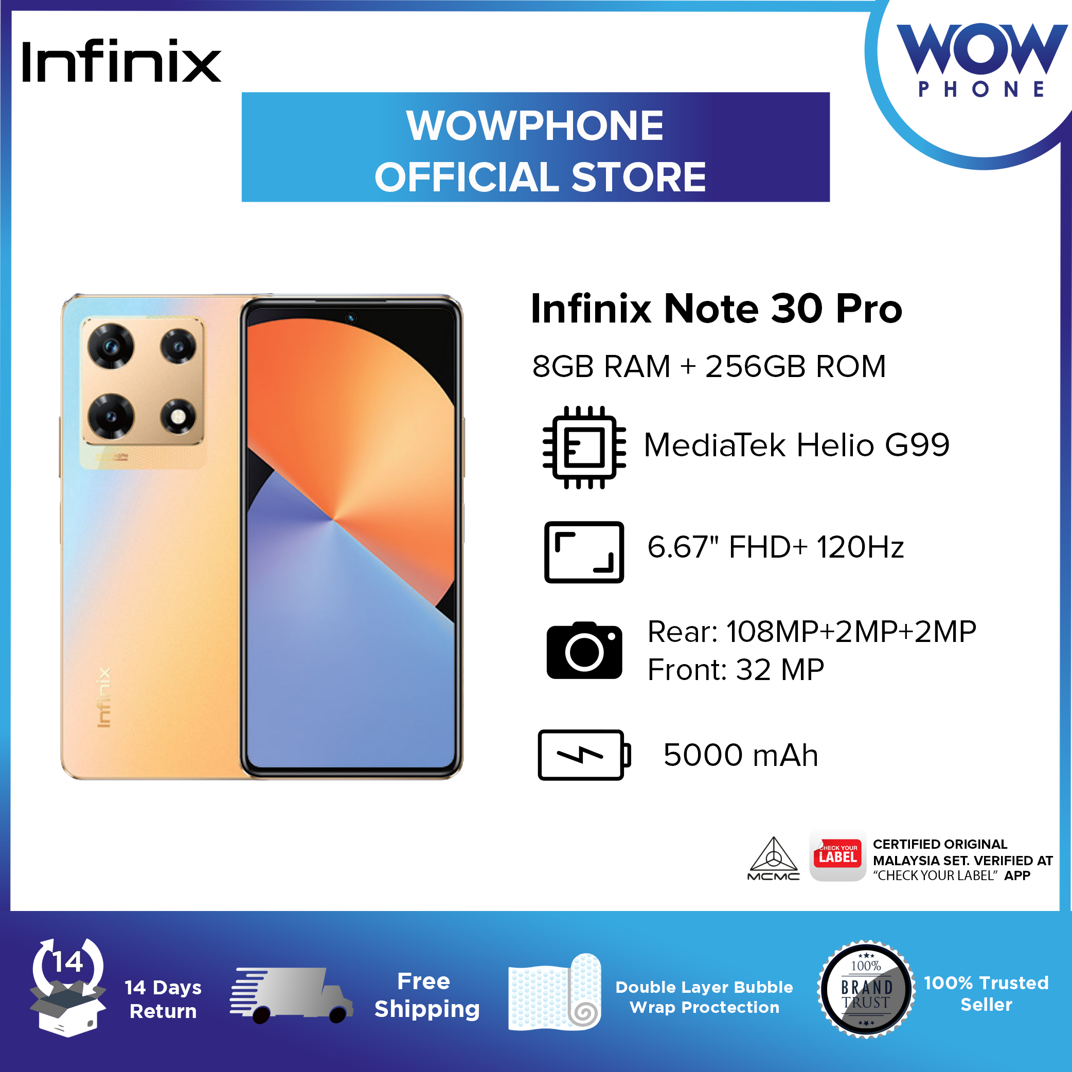 Infinix Note 30 Pro Price In Malaysia & Specs - KTS