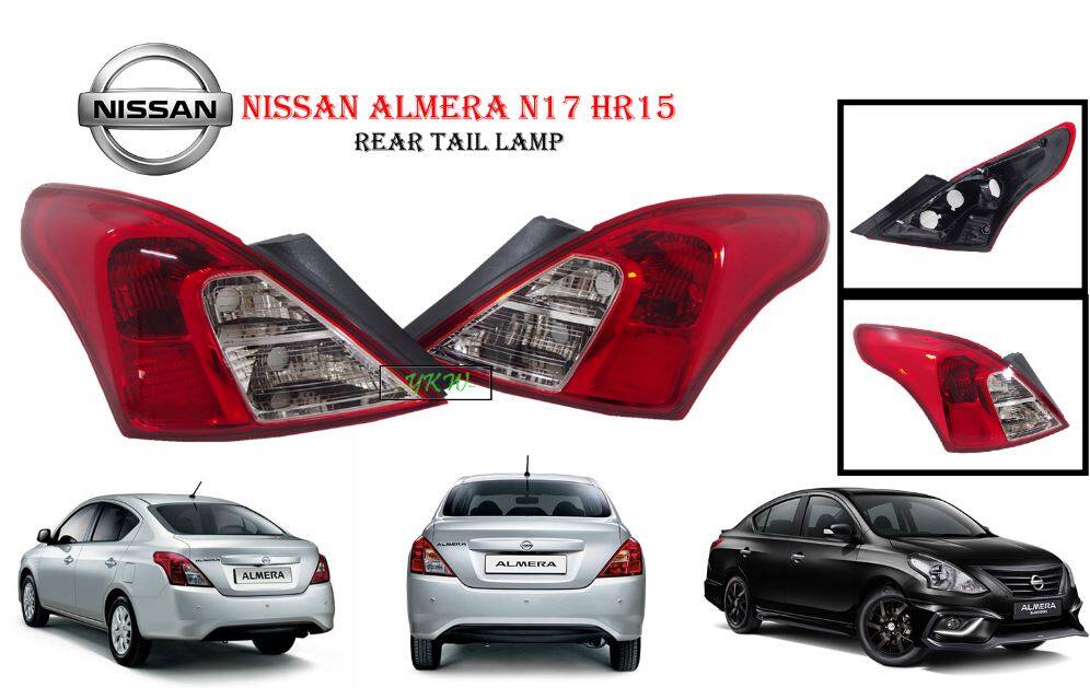 lampu nissan almera