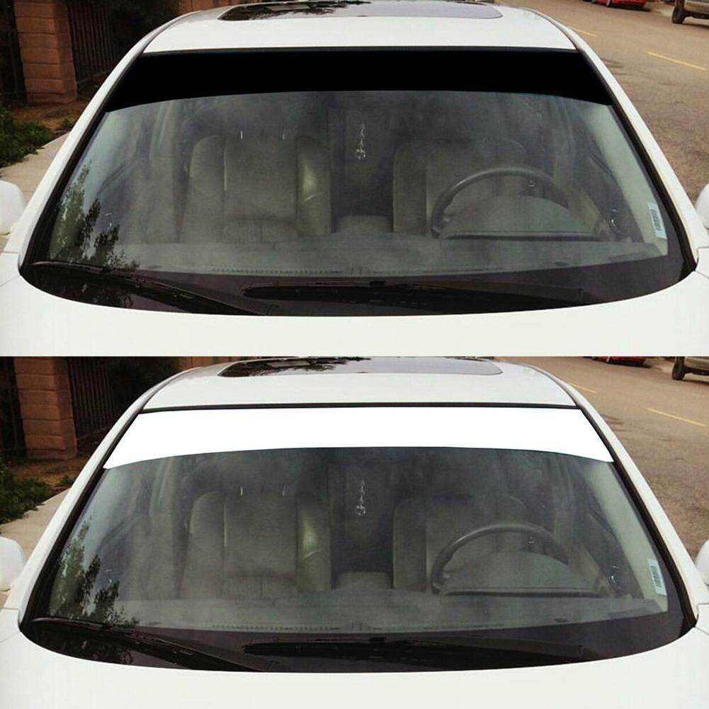 6/"x60/"Car Vinyl Sun Strip Visor Windshield Banner Strip Reflective Decal Sticker