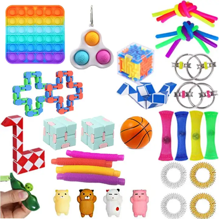 a fidget toy box