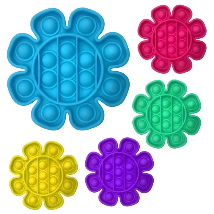 flower pop it fidget
