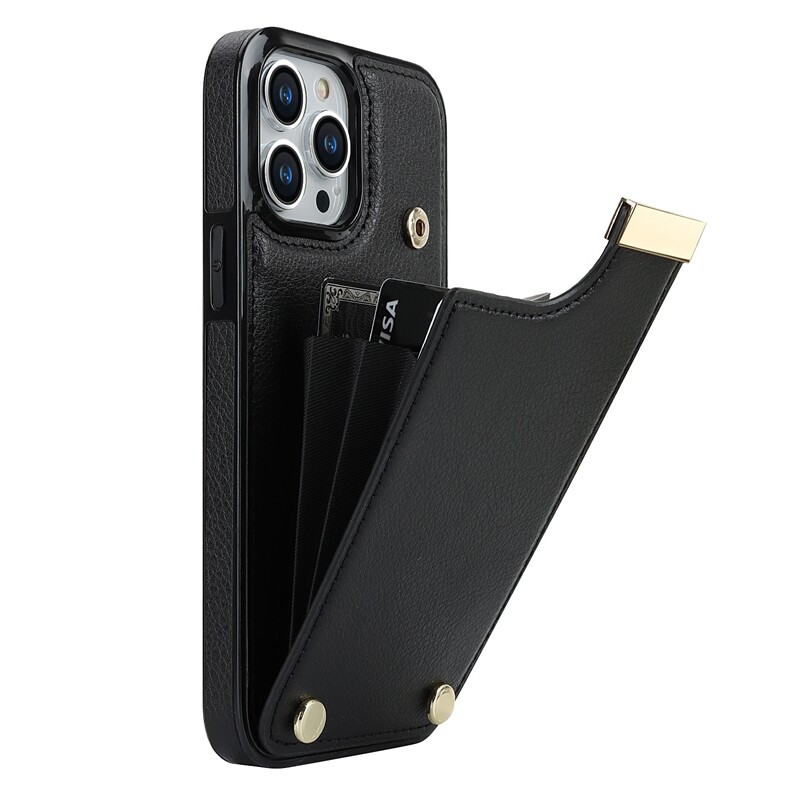 HOCE Fashion Leather Wallet Phone Case For iPhone 16 15 14 13 12