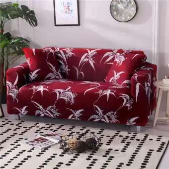 New Arrival Hot Sale 1 2 3 Sofa Slipcovers Floral Elastic Soft