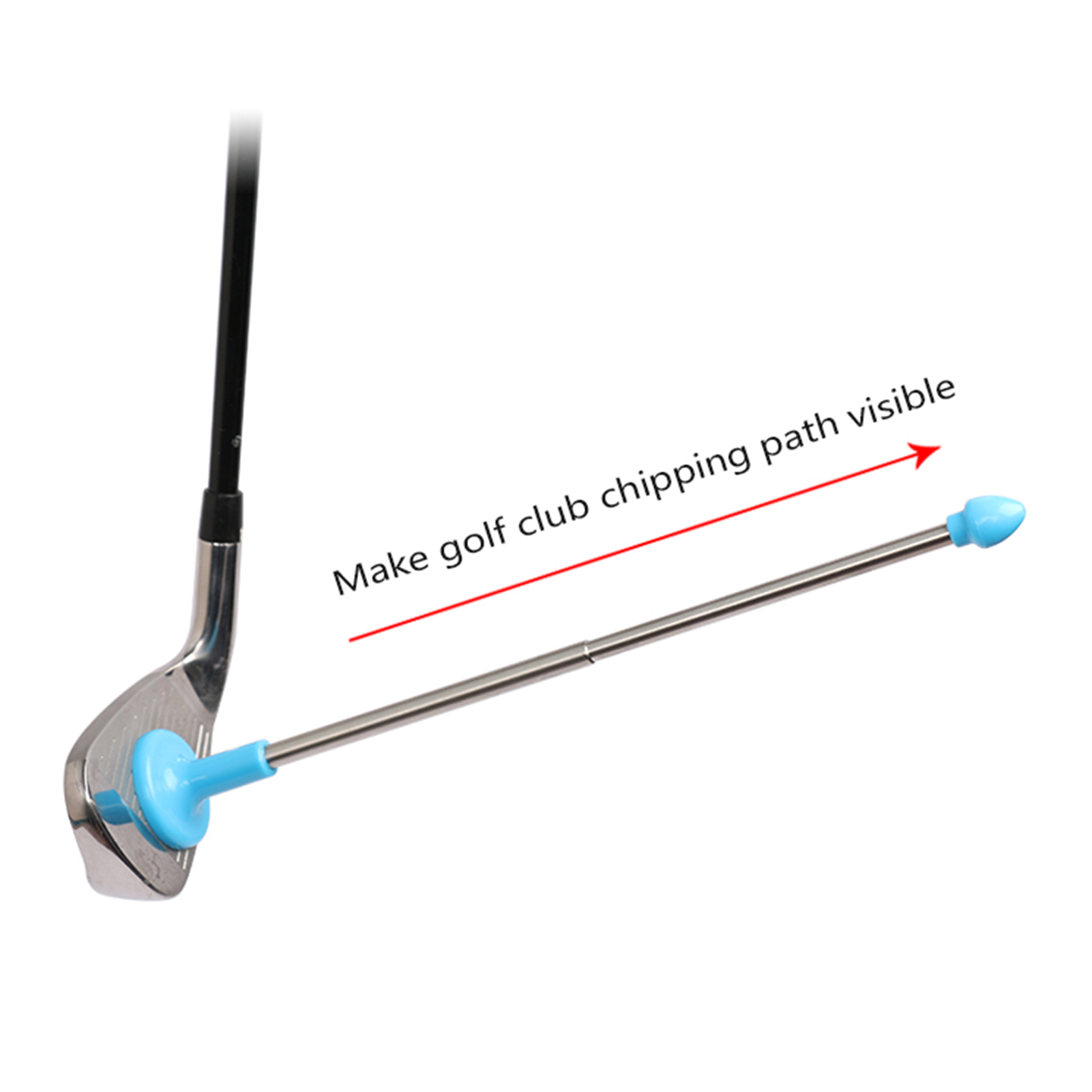 Golf Training Equipment Golf Alignment Rod Stick Correct Swing Club Aim Direction Indicator Training Aid
