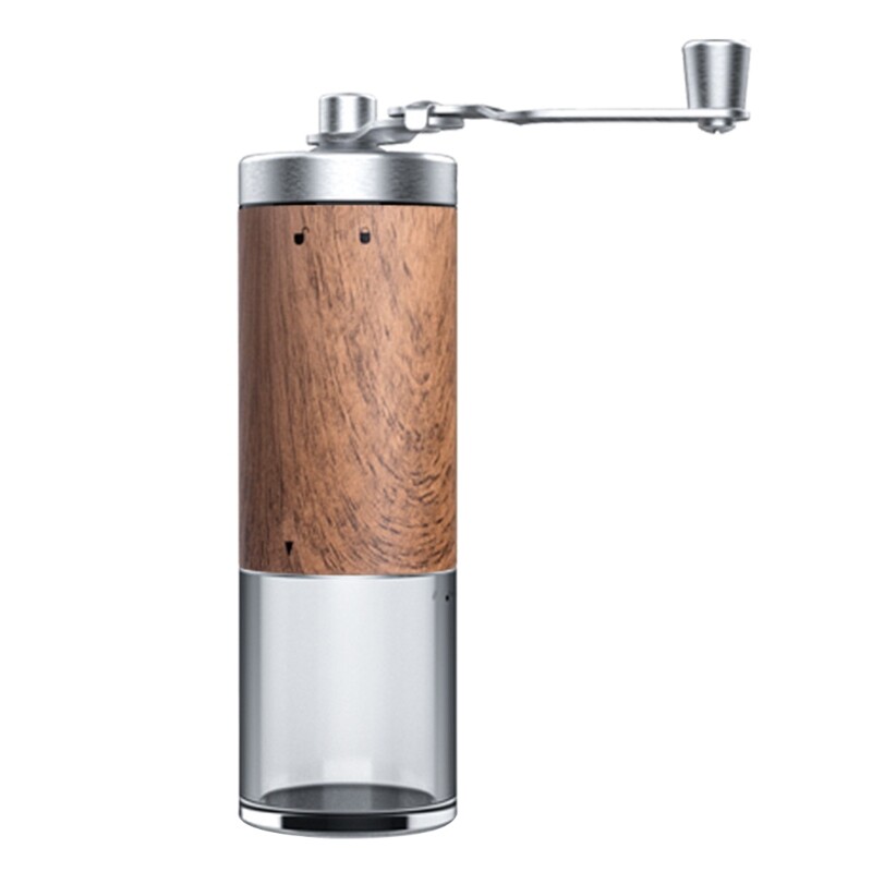 Portable Hand Manual Coffee Grinder Stainless Steel Coffee Bean Burr Mill Hand Crank Grinders for Home Office Kitchen