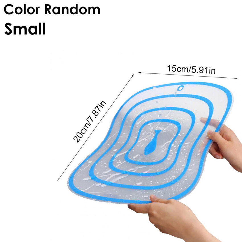Antibacteria Random Color Food Grade PP 3 Sizes Chopping Blocks Home Garden Dining Bar Kitchen