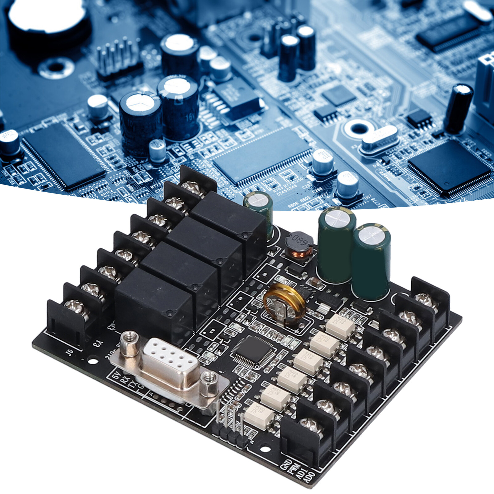PLC Controller DC 24V 5A PLC Industrial Control Board Programmable Logic Controller Relay Output For WS2N-10MR-S1 Electric Components