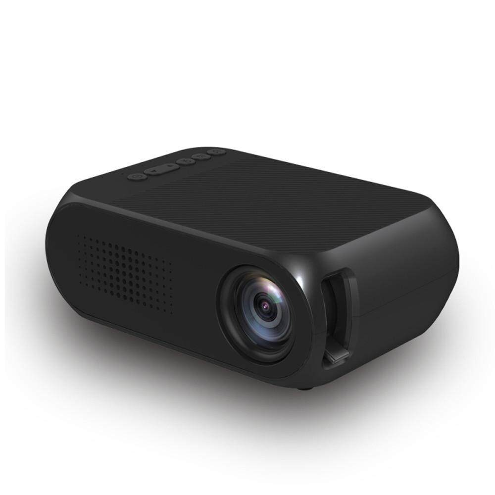 JY YG320 Mini Gia Đình Điện Ảnh TRUYỀN HÌNH Di Động Máy Chiếu LED 1080 P HDMI/USB/SD/AV BK