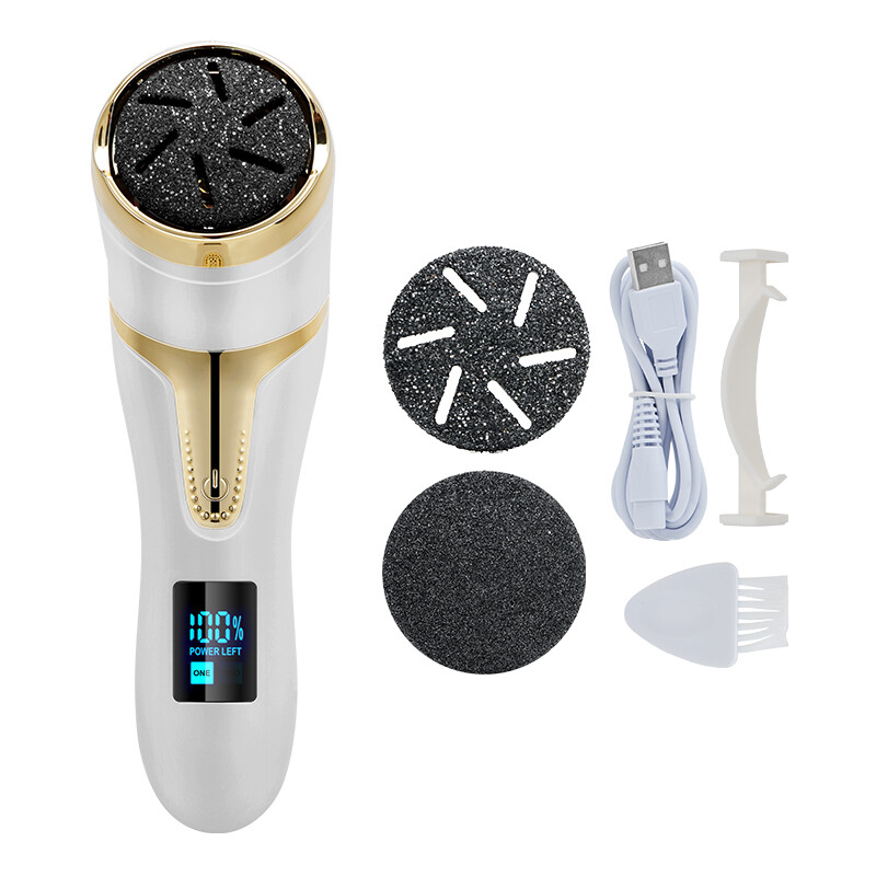 Electric Pedicure Tools Foot File Scraper Hard Cracked Dead Skin Callus Remover Machine USB Rechargeable Waterproof Feet Heel Care Tool