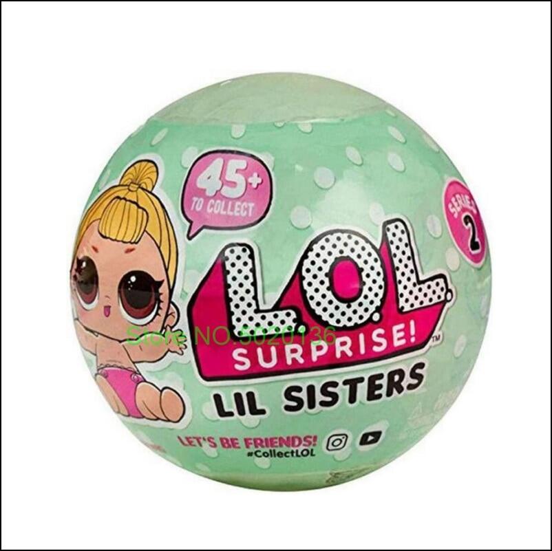 Hot Sale Surprise Dolls Pets Toys Girl Egg Baby LOLS Doll Ball Toys For Children Christmas Gift