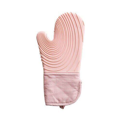 Konco 1 Piece Silicone Cotton Waterproof and Insulated Gloves Oven Mittens Baking Tools Non-slip Gloves for Baking Oven