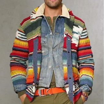 printed sweaters mens