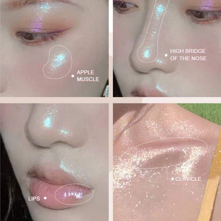 clear highlighter makeup