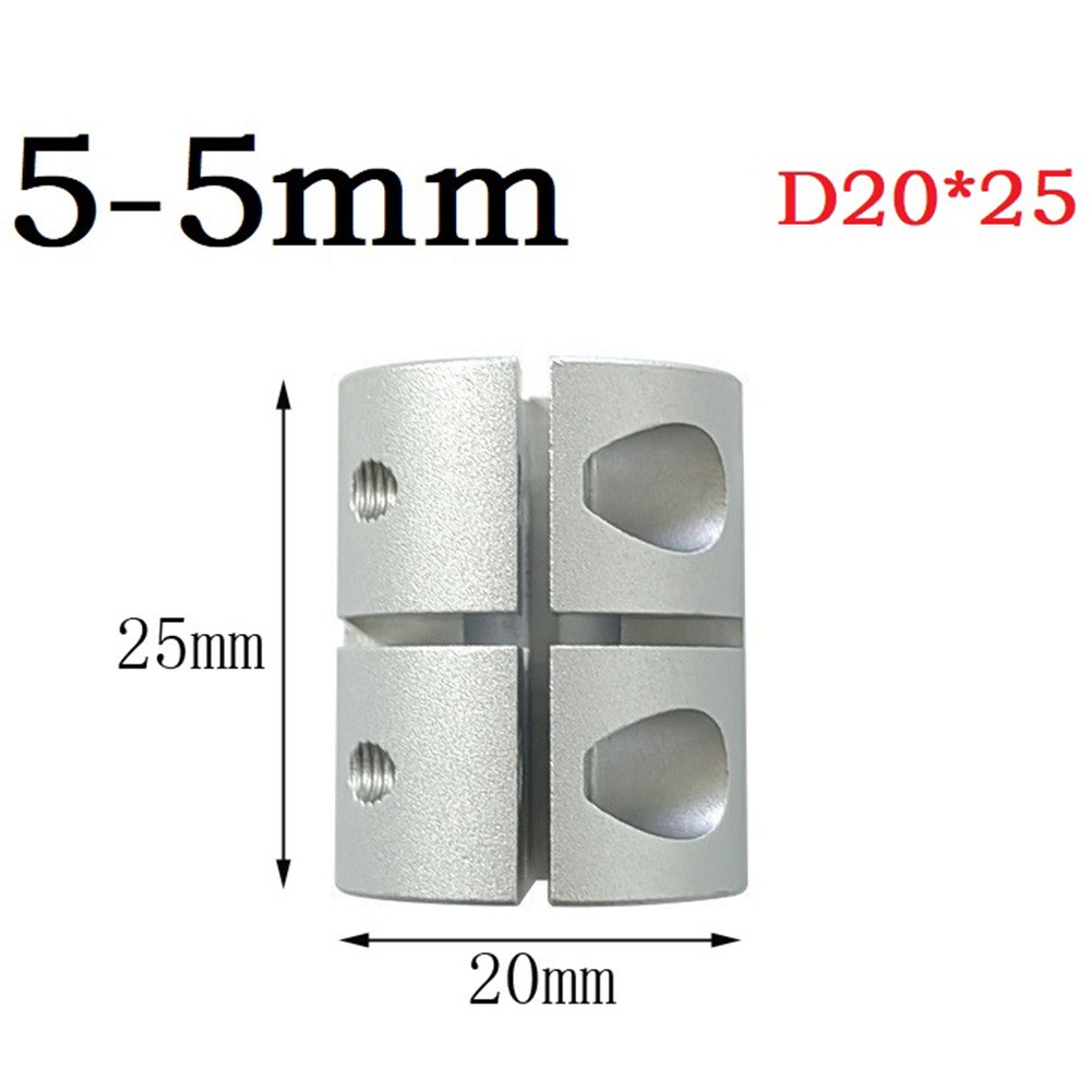 Toolstar Rigid Coupling Aluminum Alloy Coupler Bore 3D-Printer Part Stepper Motor Couplings