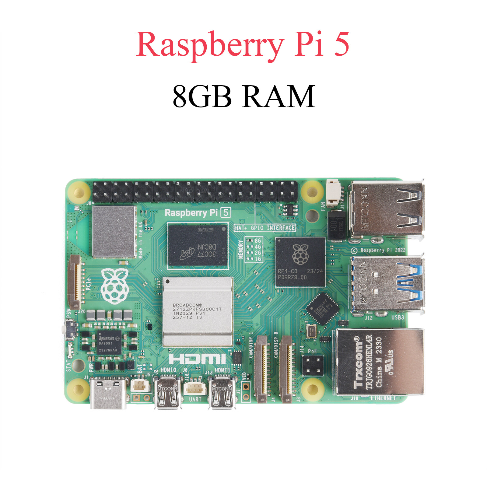 Original Raspberry Pi 5 4B 3B+ 3B Development Board RAM 2G 4G 8G ...