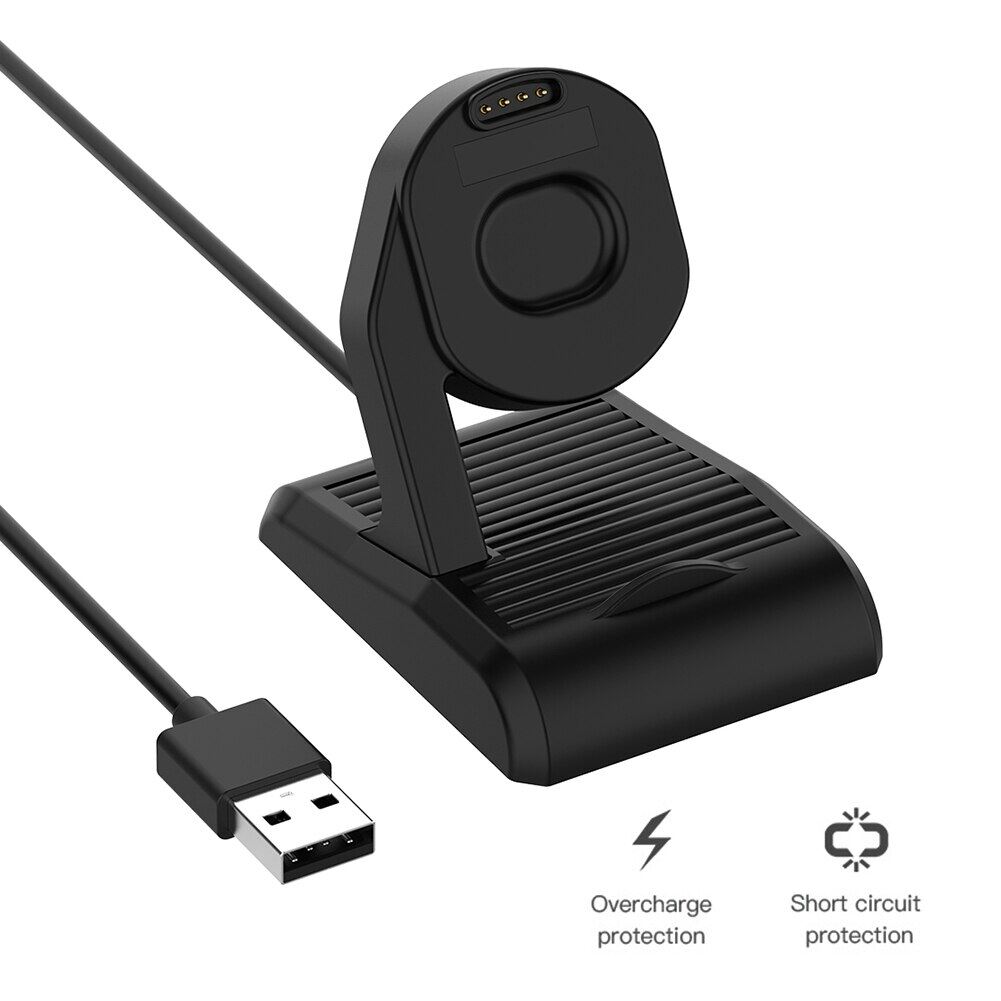 USB Charger Cradle Charging Dock Charging Port Sync Cradle Dock Stand For Suunto 7 Smartwatch Charging Stand Adapter