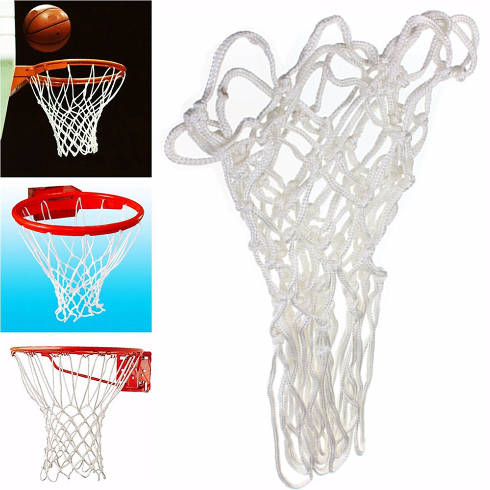 Hoop Nylon Deluxe Thread Mesh Net Basketball Net Durable Rugged standard size