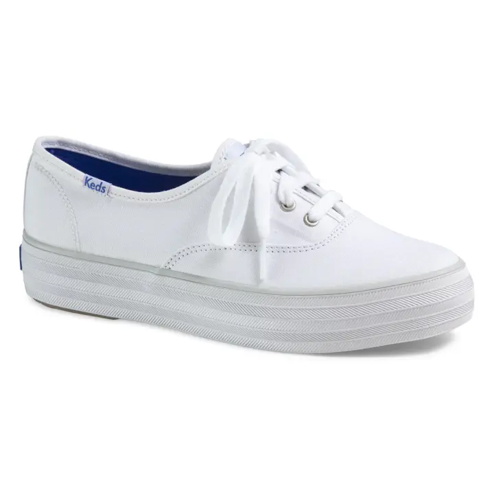 keds triple seasonal solids white