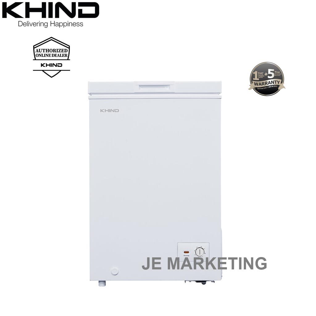 KHIND 100L CHEST FREEZER FZ100 Lazada