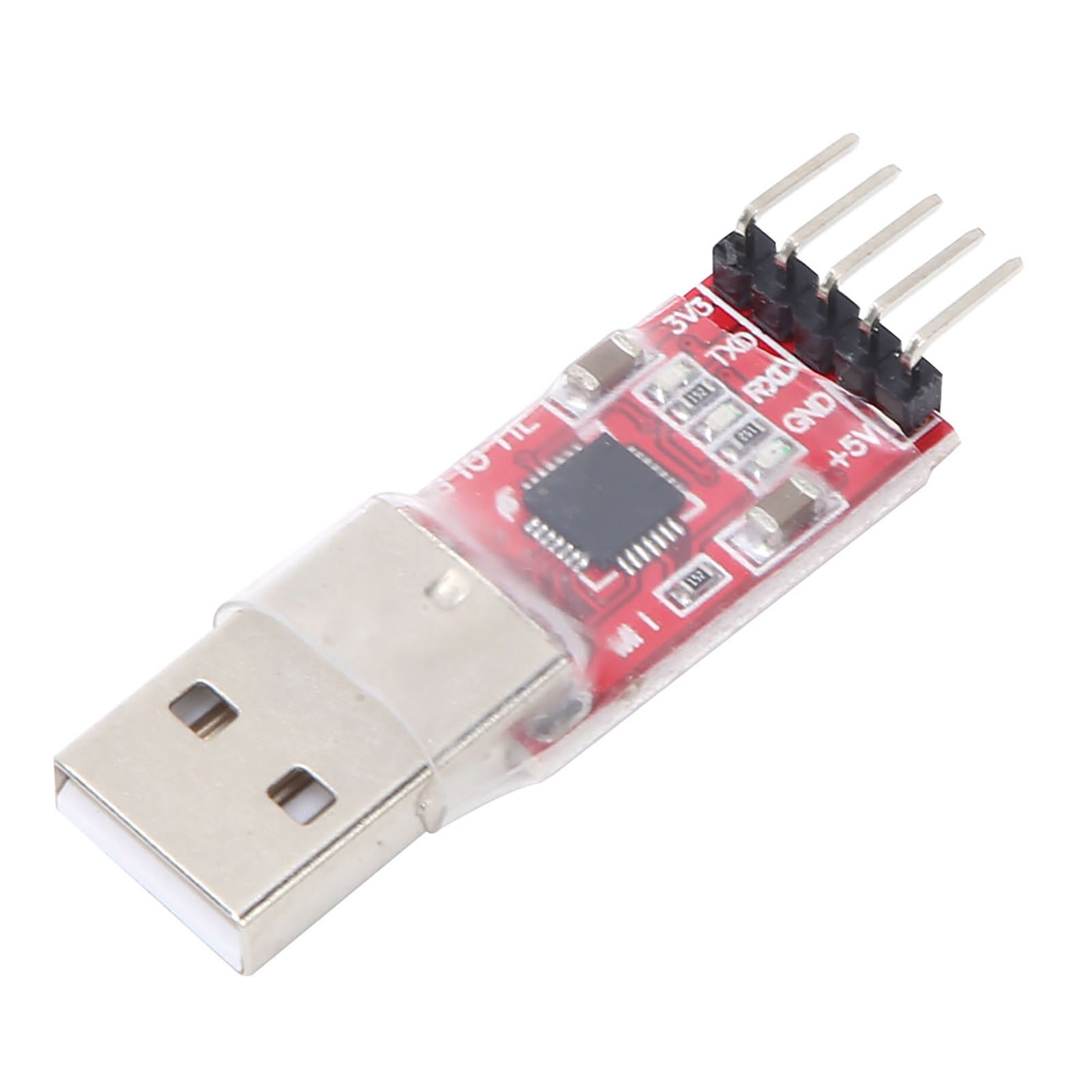 USB To TTL Serial Module Serial Adapter With LED Indicator For DIY Teaching