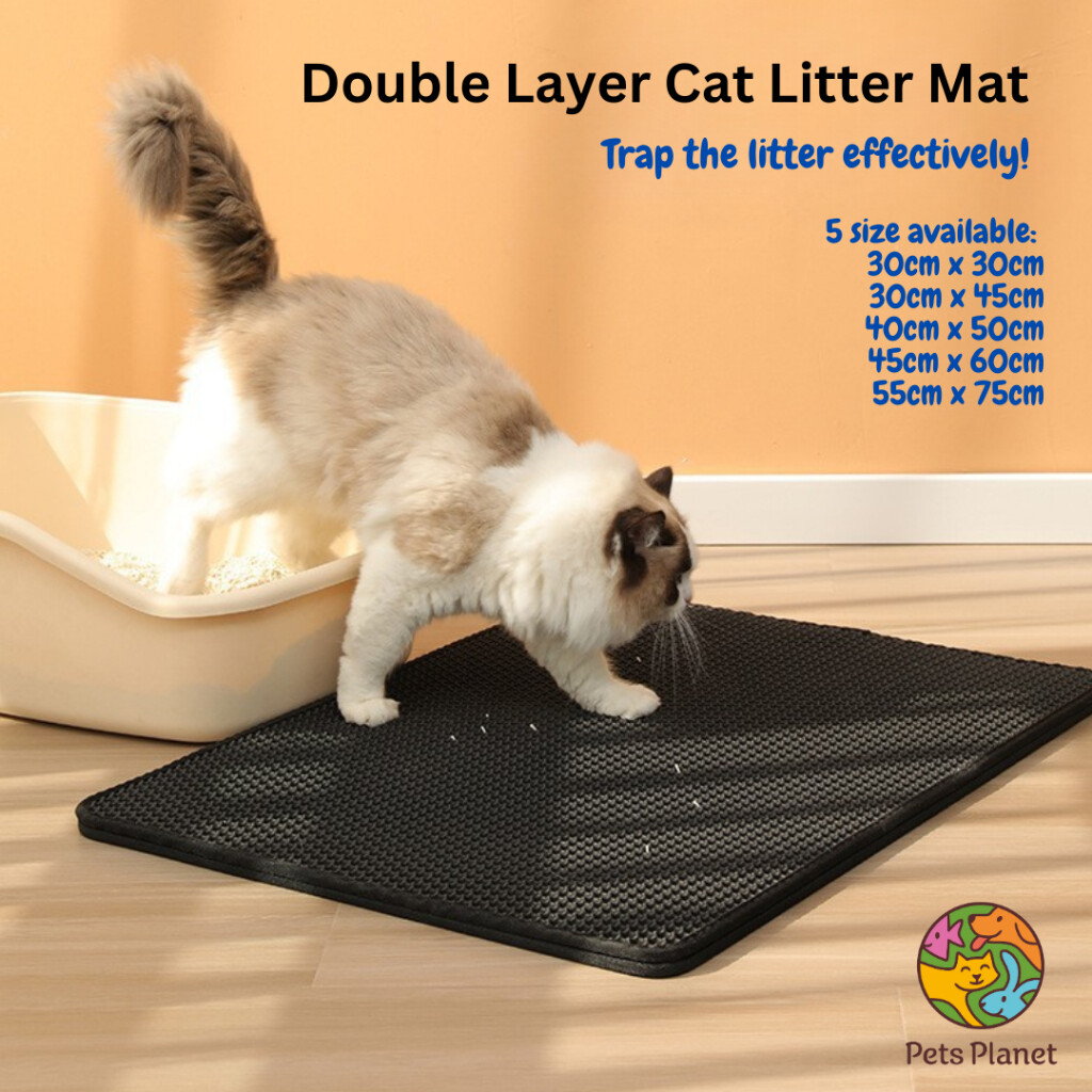 Cat Mat Double Layer Cat Litter Mat Trapping Mat Waterproof