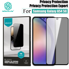 Nillkin 9H Cho Samsung Galaxy A54 5G Bảo Hiểm Đầy Đủ kính cường lực chống nhìn trộm, 0.33Mm chống bụi Net miếng bảo vệ màn hình miếng dán film thủy tinh
