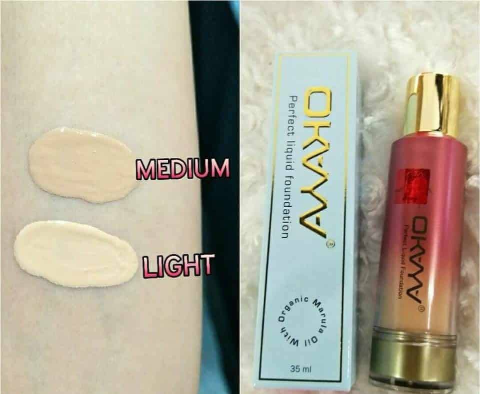 foundation okaya liquid