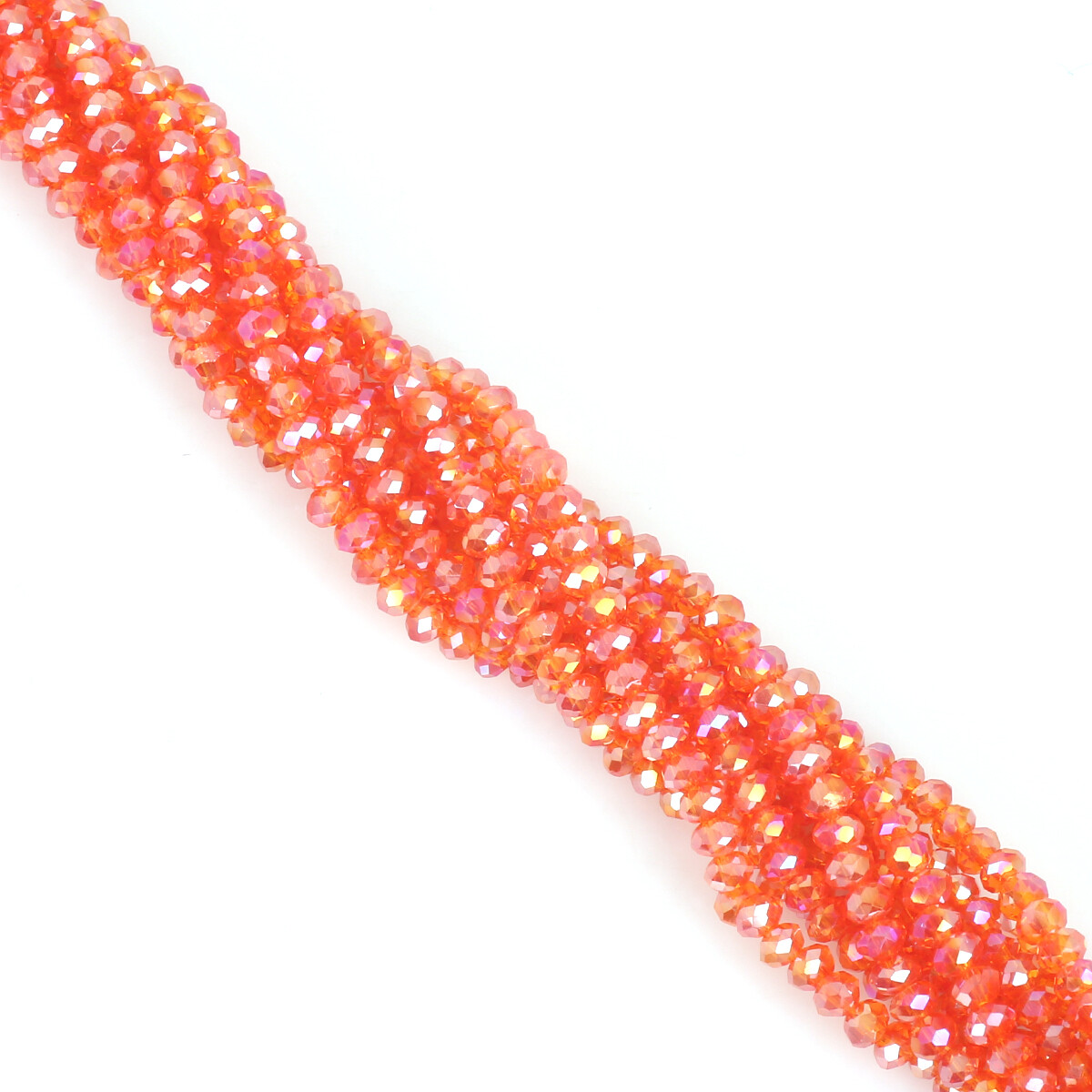110Pcs 3mm Multicolor Austria Faceted Crystal Beads Loose Spacer Round Wheel Glass Beads For Jewelry Making DIY Bracelet Earrings Accessories