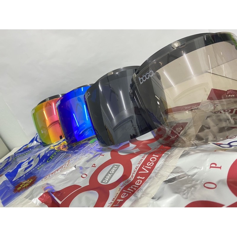 HELMET VISOR NS88/MHR 3HOLES VISOR BOGO 