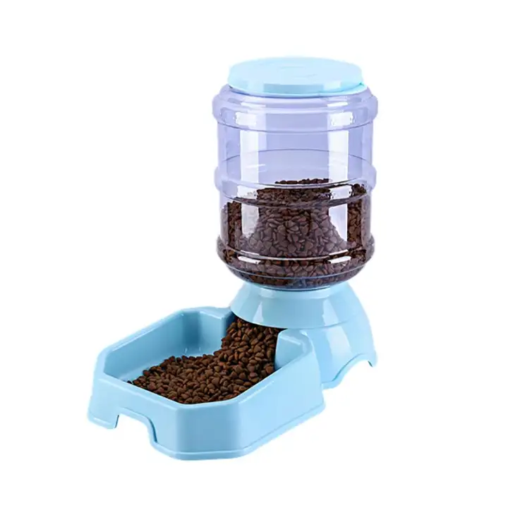 Accieey 3 8l Automatic Pet Feeder Dog Cat Drinking Bowl Large