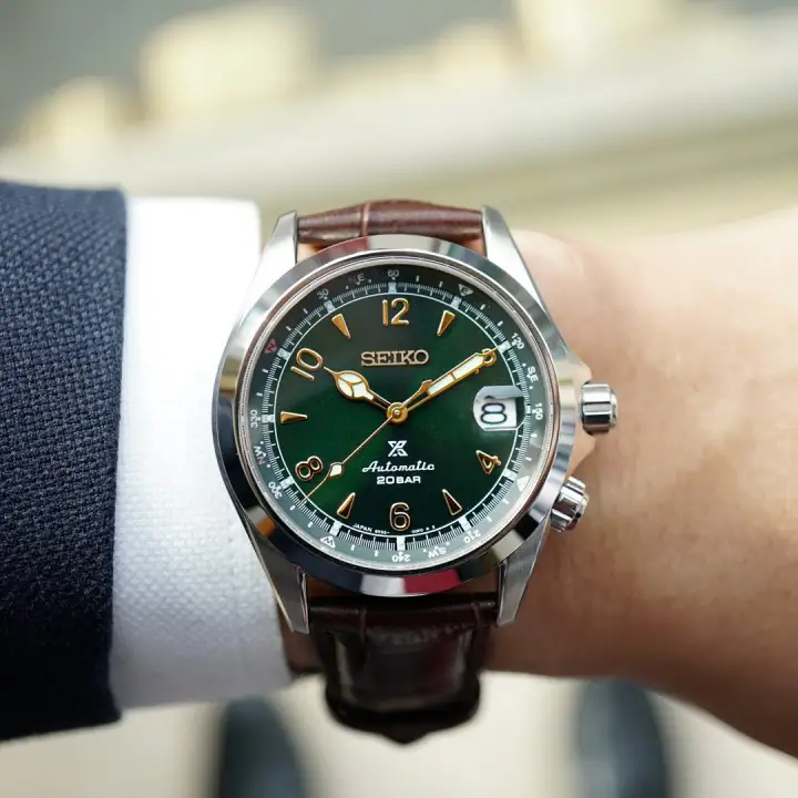seiko green dial automatic