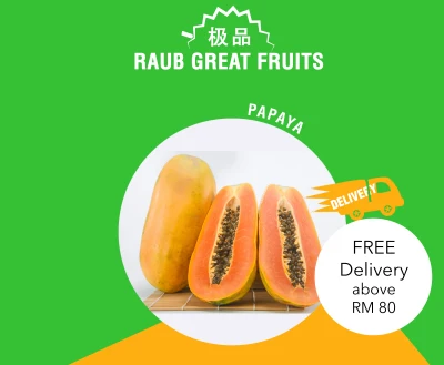 Papaya, Betik 1.3kg - 1.5Kg+-* per Piece ✅Helps lose weight