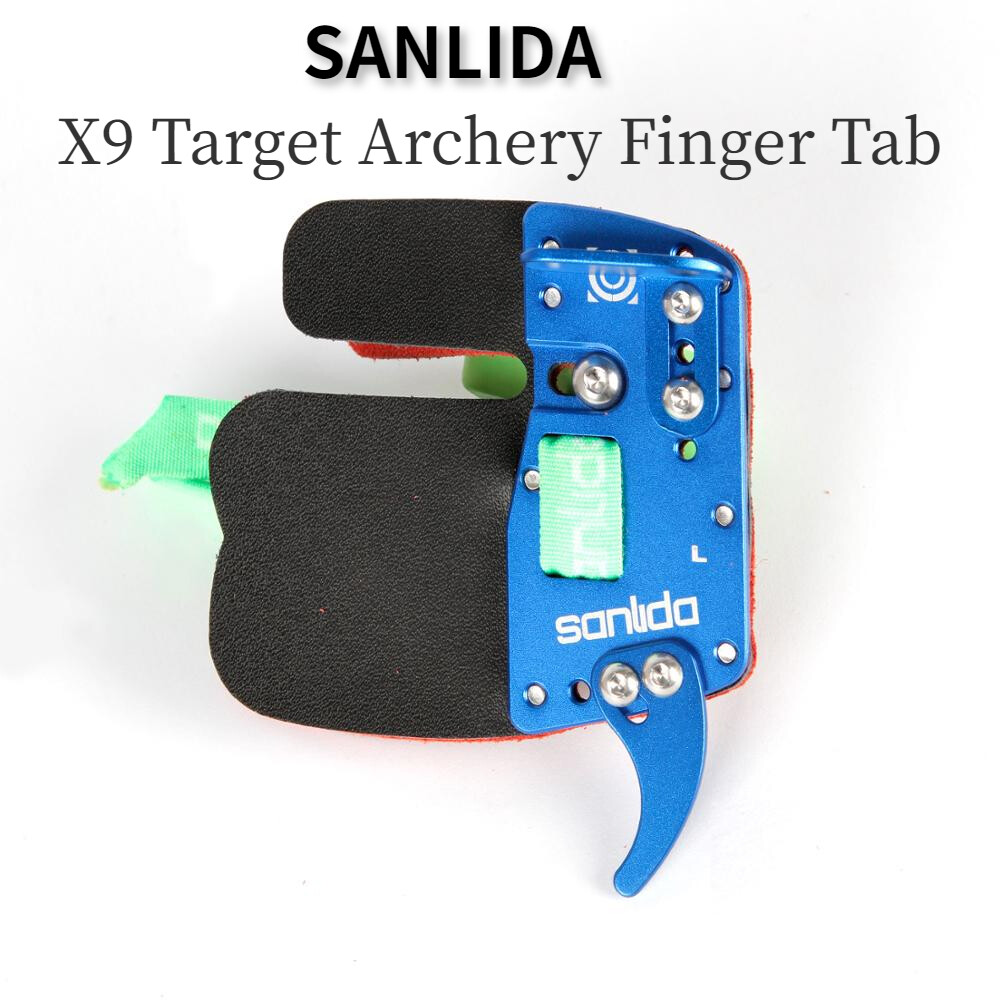 SANLIDA X9 Finger Tab Guard Protection For Recurve Bow Target Shooting