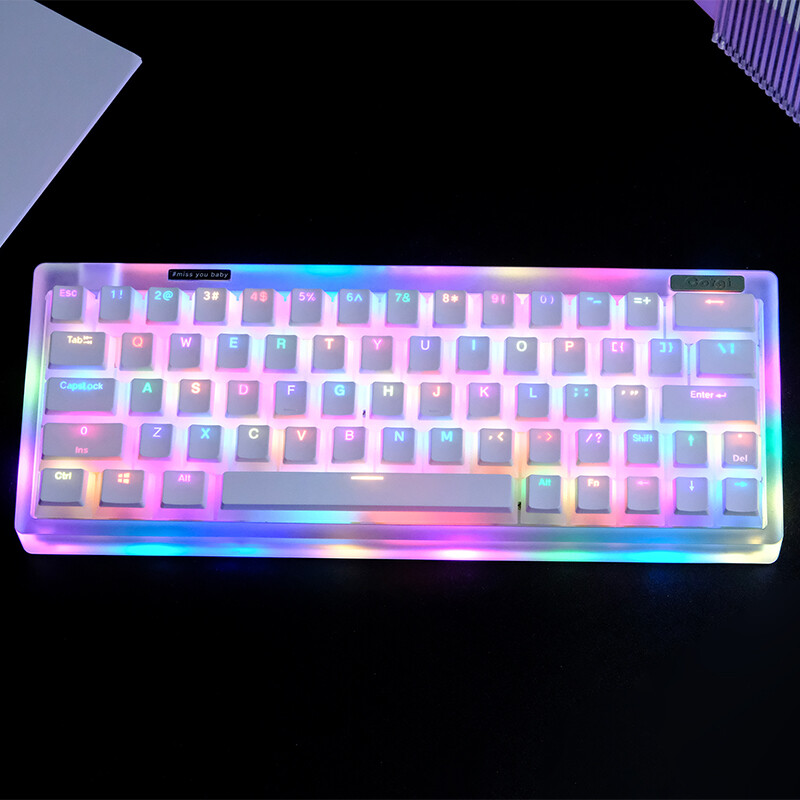 Pudding Keycaps PBT Dye-sub OEM Profile Keycap Custom Keycaps Compatible with Cherry Gateron MX Switches