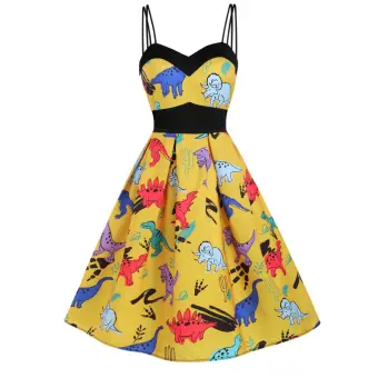 dinosaur plus size dress