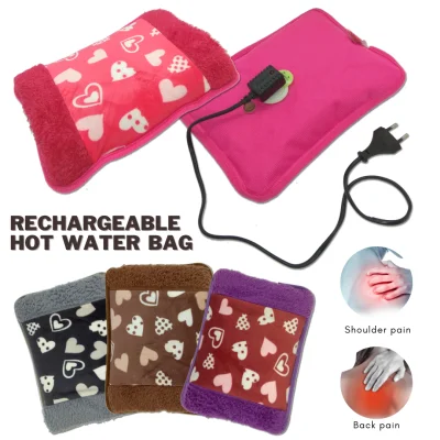 Warm Heat Hot Water Bag Pillow (Rechargeable) / Bantal Tungku Air Panas Elektrik Boleh Cas