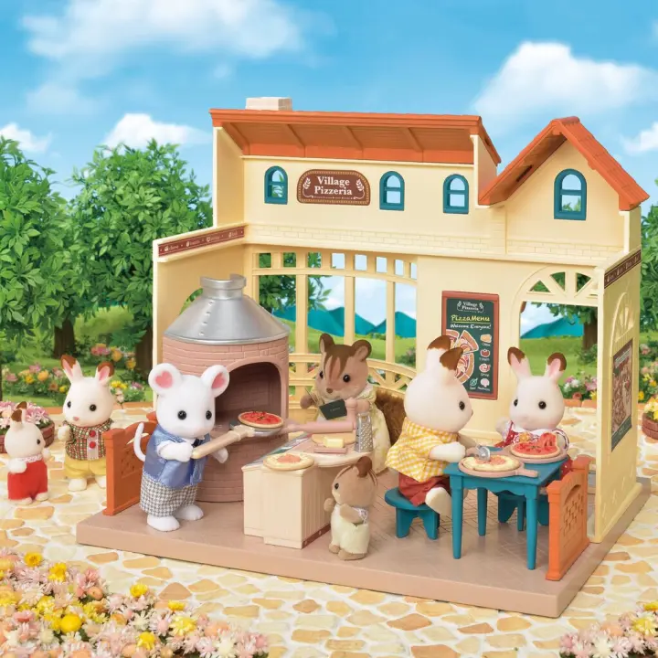 sylvanian families pizzeria