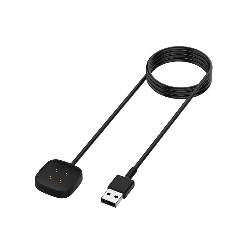 USB Data and Dock Charger for Fitbit Versa 3 /Fitbit Sense/Sense 2 /Fitbit Versa 4 Smartwatch