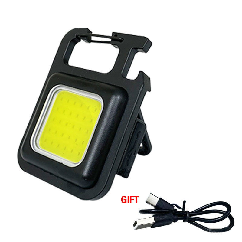 Huieson💡Multi-function portable light mini keychain light portable strong light small flashlight ultra-lightweight outdoor charging work light