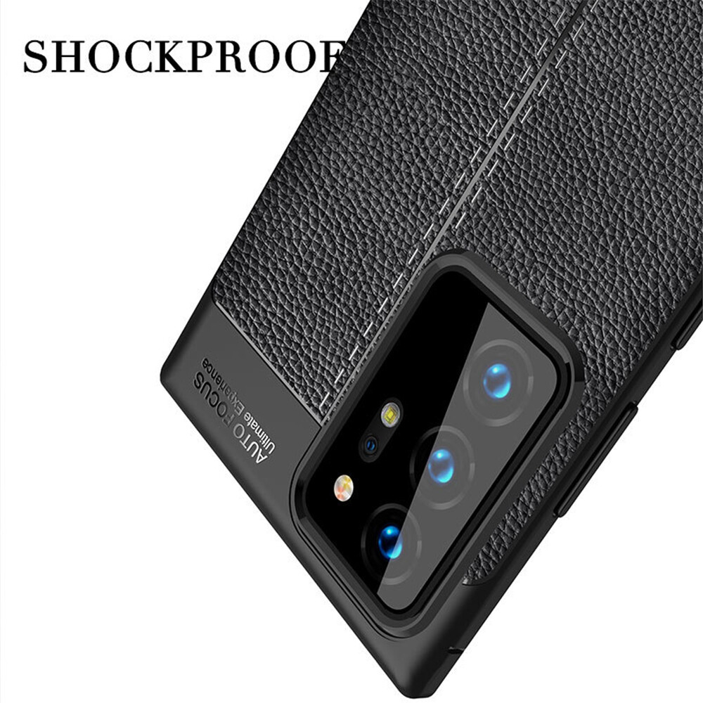 Lenuo Silicone Case for Samsung Galaxy Note 20 Ultra / Note 20 - Explosion-proof Dermatoglyph TPU Shell Cases Mobile Phone Cover Casing