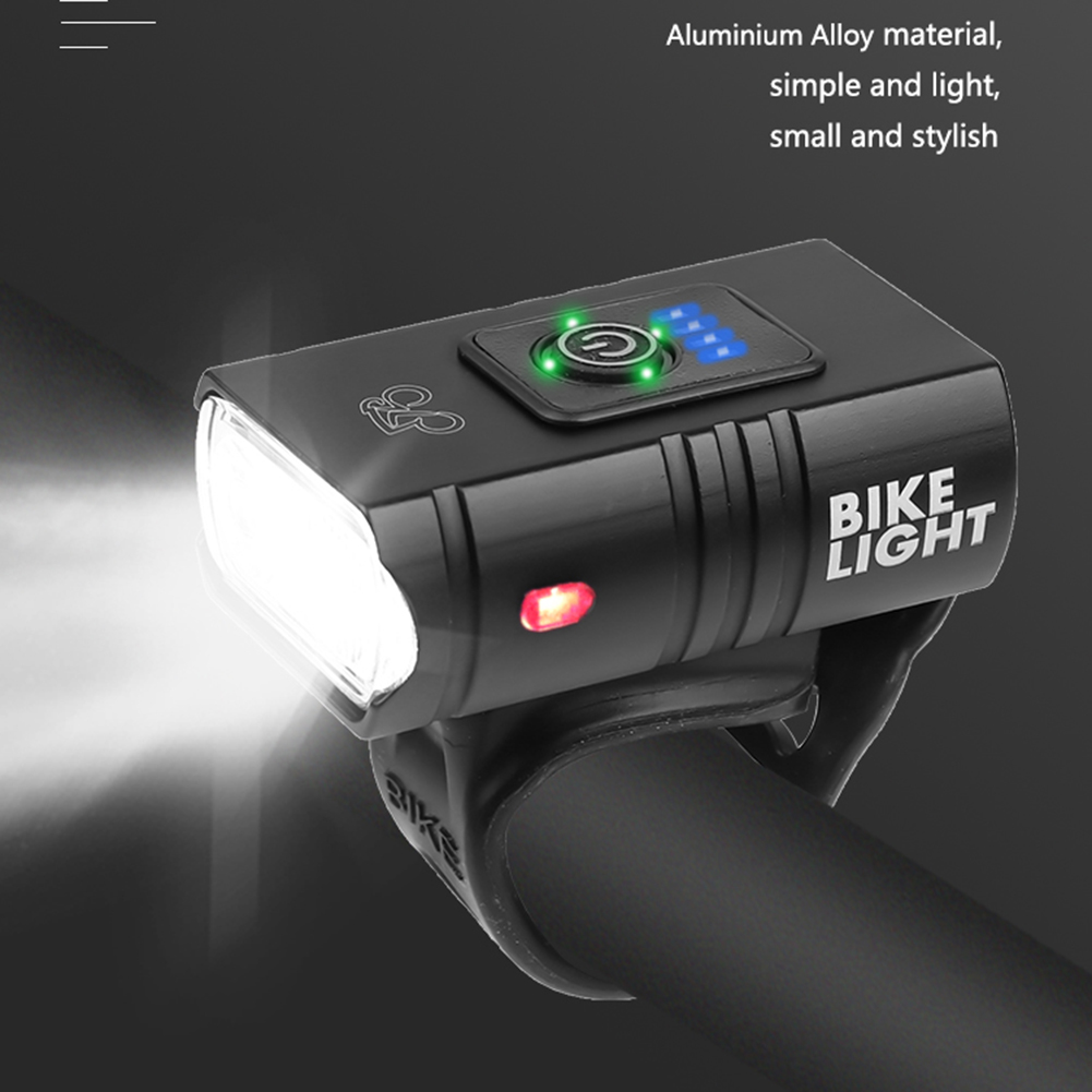 Đèn LED Xe Đạp T6 10W 800LM 6 Chế Độ USB Có Thể Sạc Lại Đèn Trước MTB