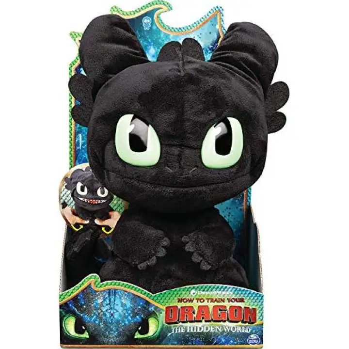 toothless plush dragon