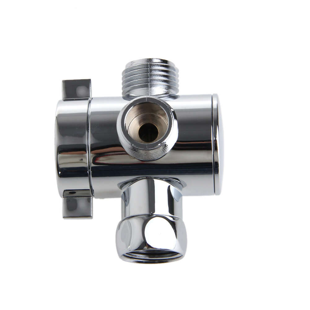 3 Way T-adapter for Valve For Toilet Bidet Shower for Head Diverter for Valve 1/