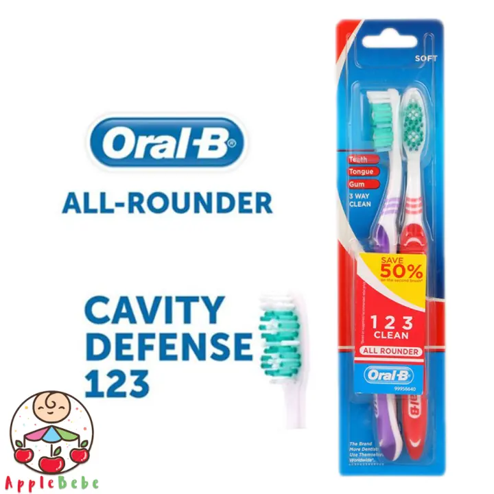 oral b all rounder 123 toothbrush
