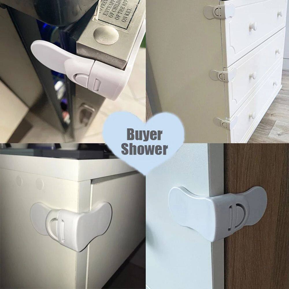PETIBABY Home Protection Baby AntiPinch Housing Safety Drawer Lock