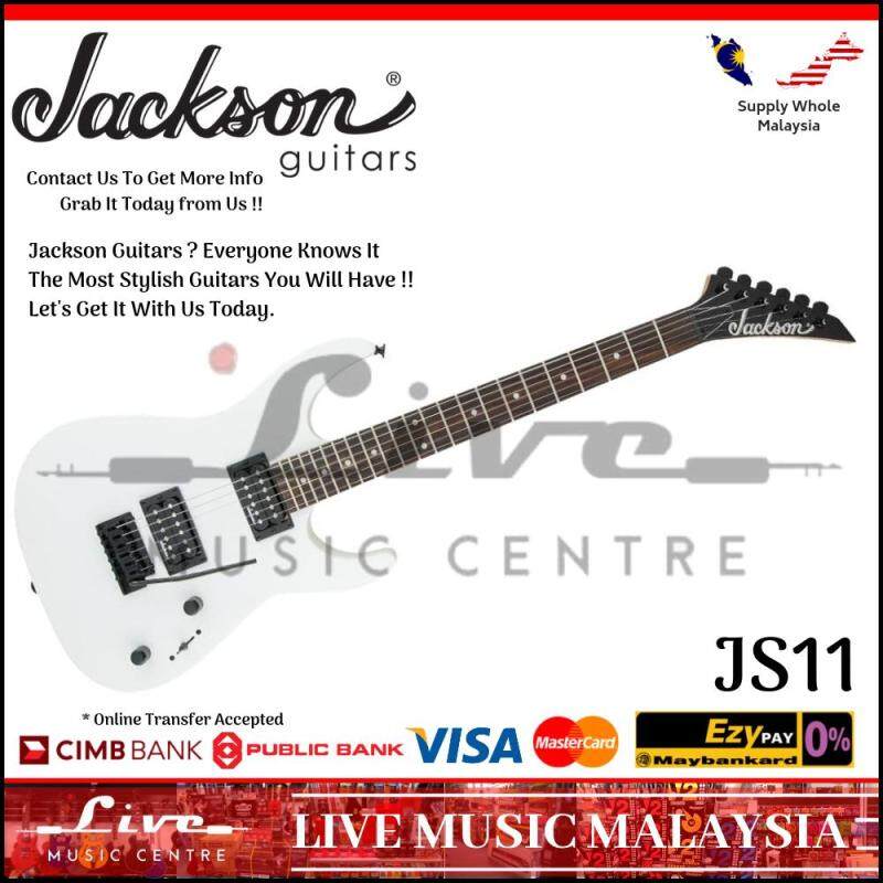 Jackson JS-11 Dinky Electric Guitar, 22-Fret, Gloss White (JS11/JS 11) Malaysia