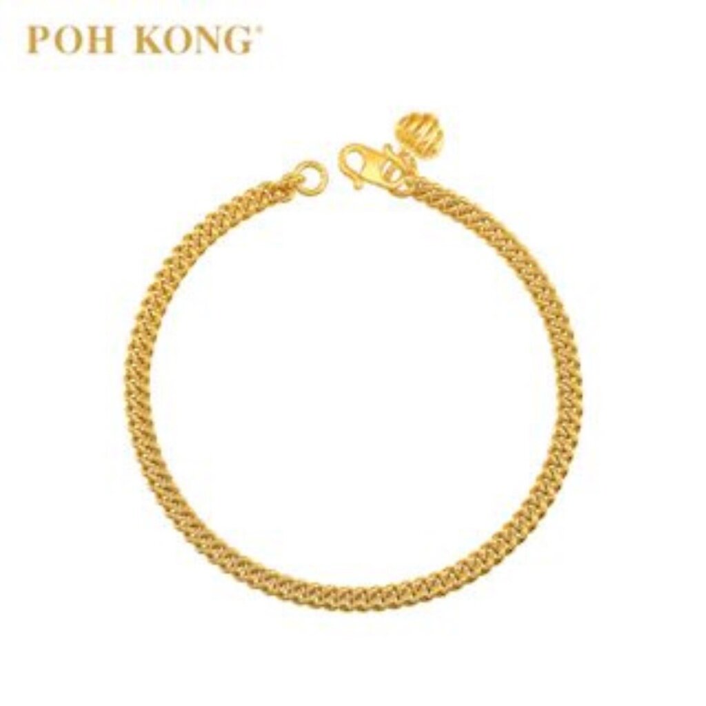 Poh kong store white gold bracelet