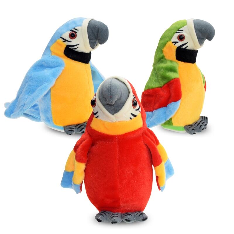 talking parrot toy