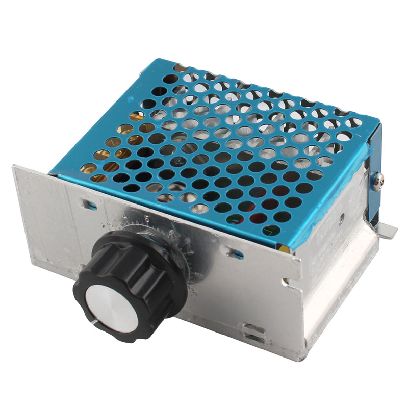 AC 220V 4000W SCR Voltage Regulator Dimming Dimmers Motor Speed Controller Thermostat Electronic Voltage Regulator Module